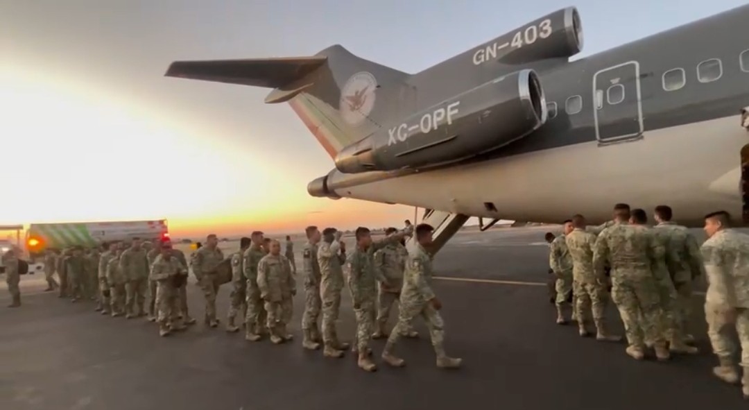Llegan mil elementos del Ejército Mexicano a Calera