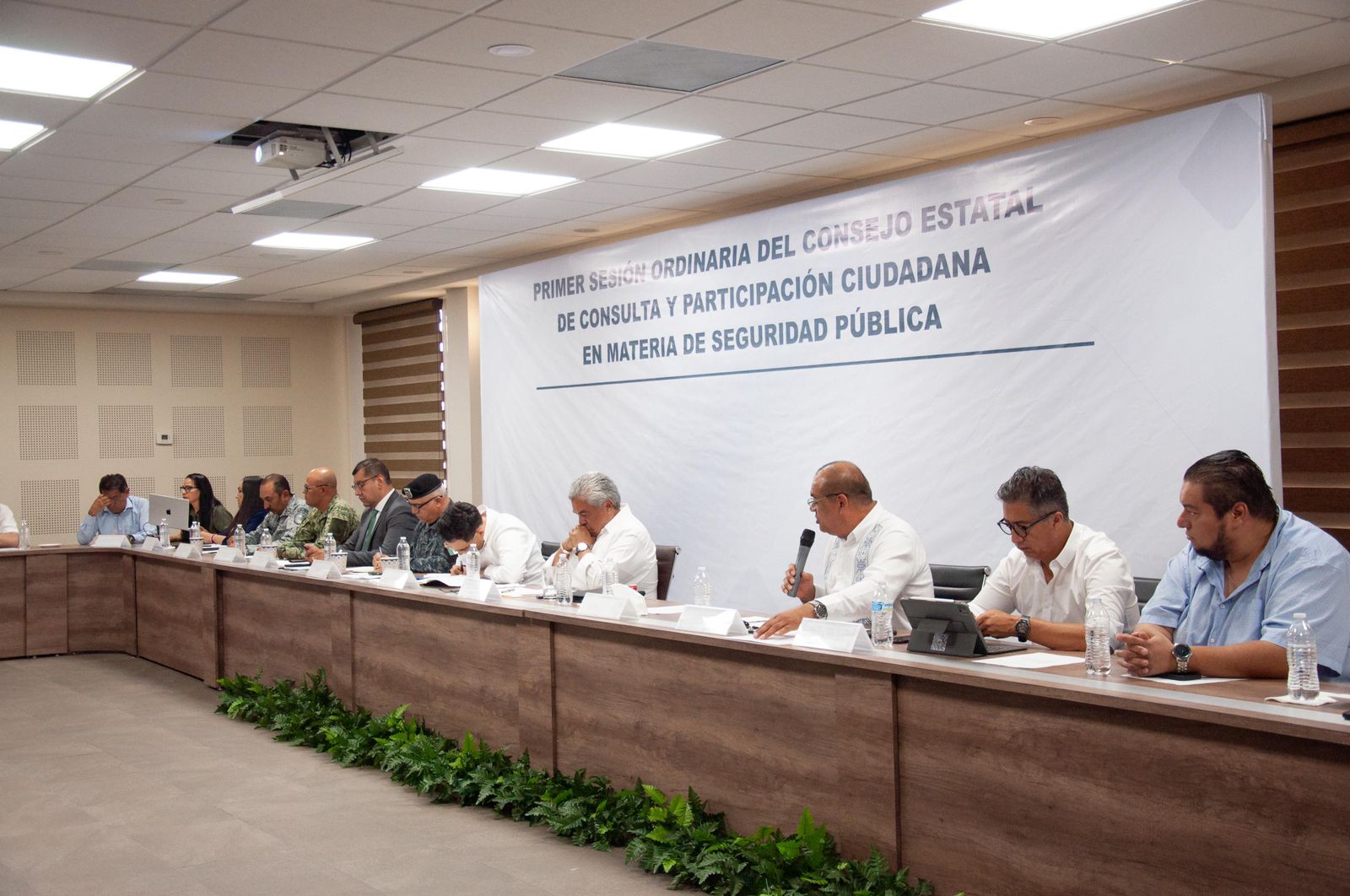Realizan primera sesión ordinaria del Consejo en materia de Seguridad Pública