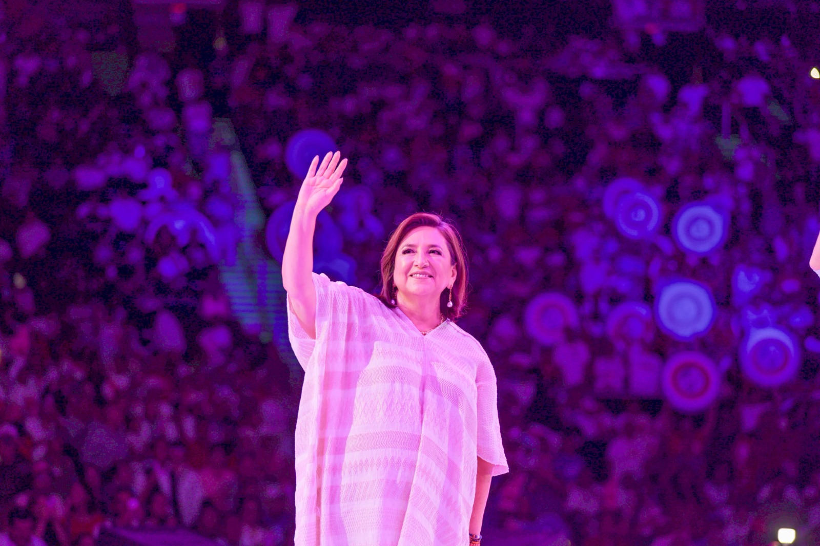 Espectacular cierre de campaña de Xóchitl Gálvez