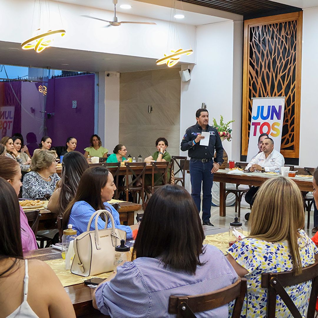 Se reúne Javo Torres con mujeres líderes de Fresnillo para abordar propuestas