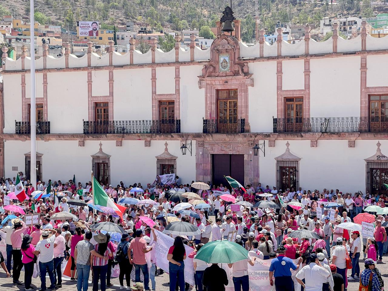 Zacatecas se pinta de rosa