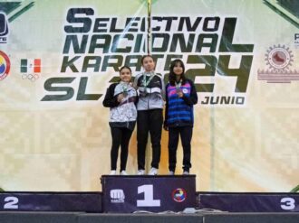 Van Melina y Metztli al Panamericano de Karate Brasil 2024