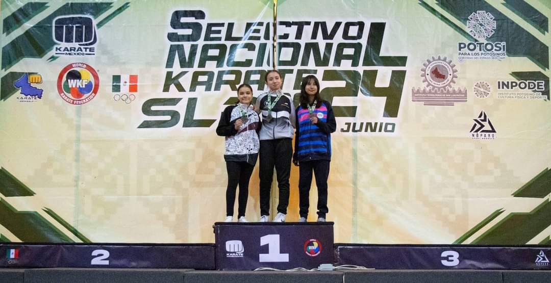 Van Melina y Metztli al Panamericano de Karate Brasil 2024