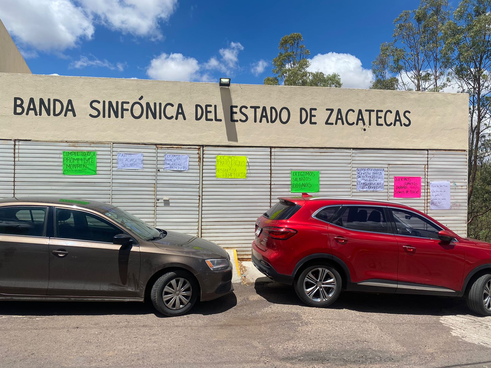 Paran labores músicos de la Banda Sinfónica del Estado de Zacatecas