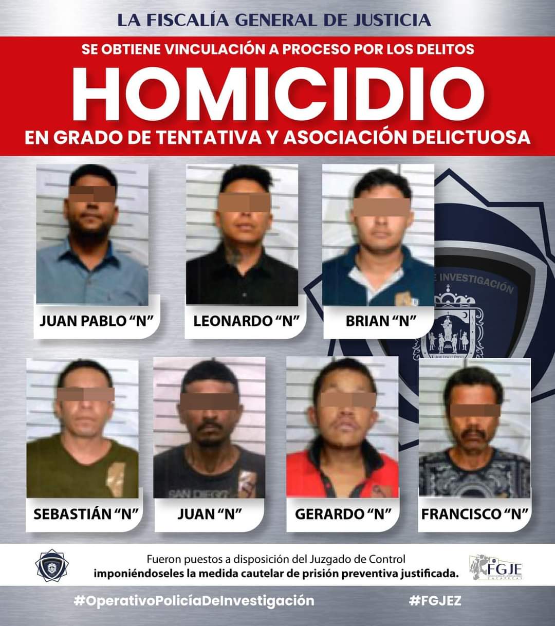 Vinculan a proceso a sujetos que agredieron a policías en Pirules