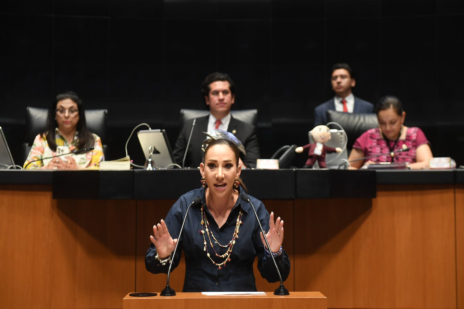 En la Cámara de Diputados denuncia Noemí Luna elección de Estado