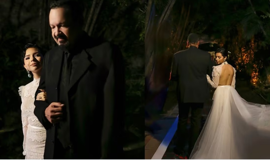 Reconoce Pepe Aguilar que fue precipitada la boda de su hija con Nodal