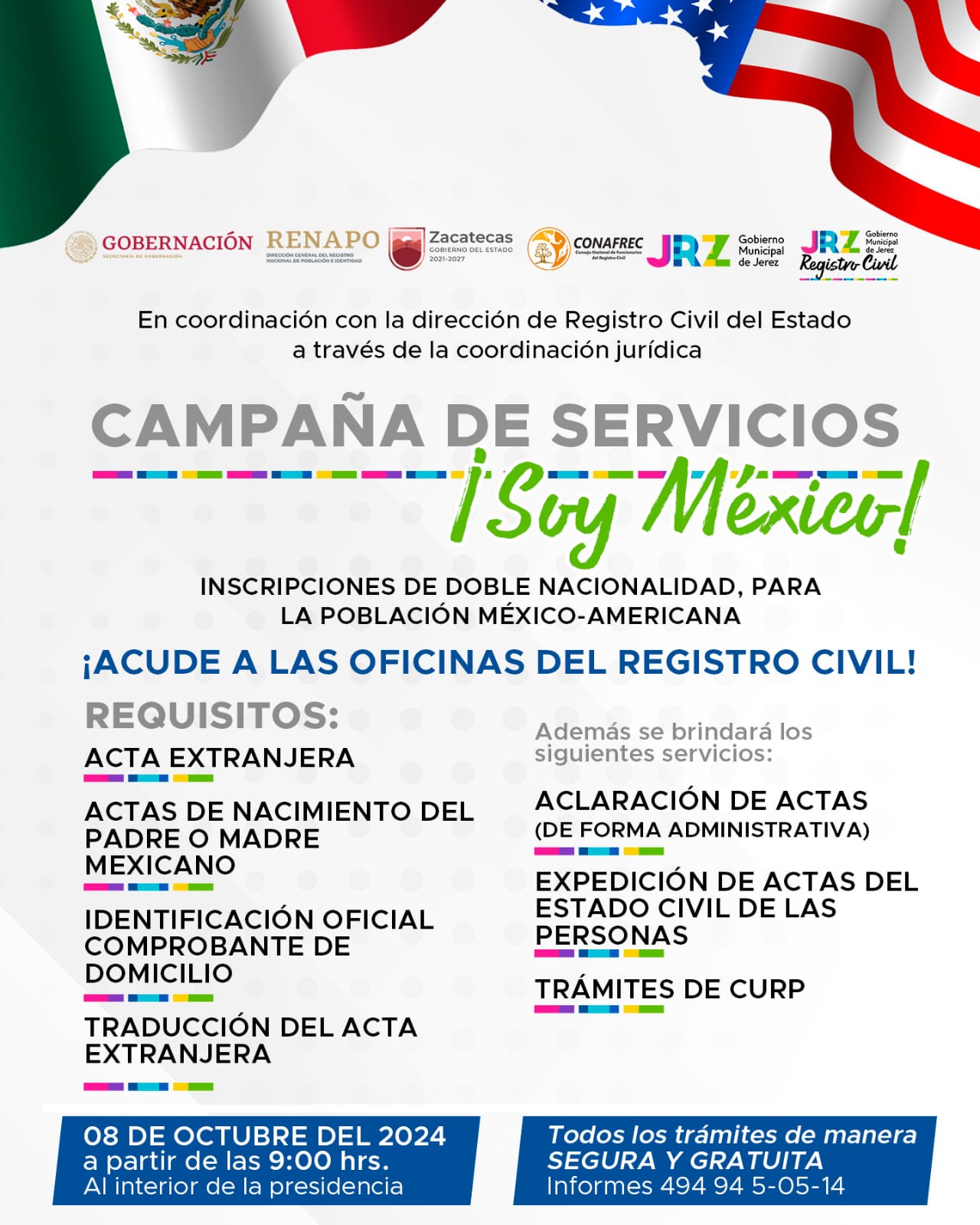 Ofrecen en Jerez trámite gratuito de doble nacionalidad