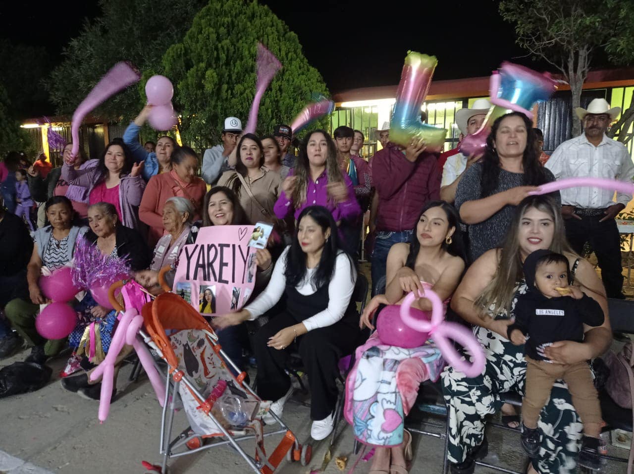 Está de fiesta la comunidad Anastasio V. Hinojosa