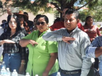 Festejan en Noria de Boyero el 45 aniversario de la dotación de tierras