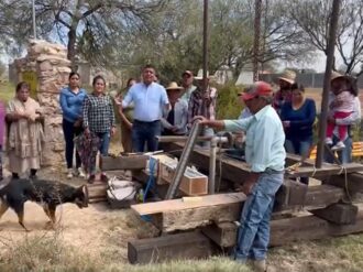 Reponen bomba de agua potable en Las Norias