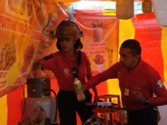 Refuerzan la seguridad en los tianguis de día de muertos