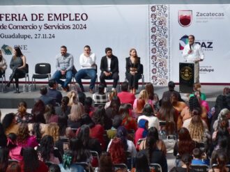 Efectúan en Guadalupe la Feria del Empleo de Comercio y Servicios 2024