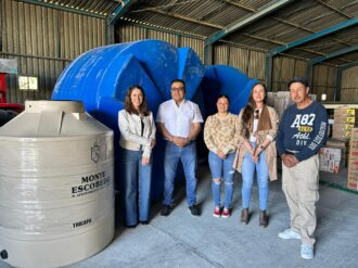 Distribuyen Paquetes de Mejoramiento a la Vivienda en Monte Escobedo