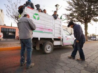 Reconoce Rodrigo Ureño labor de los trabajadores de Limpia