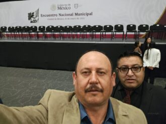 Asiste alcalde de Monte Escobedo al Encuentro Nacional Municipal 2025