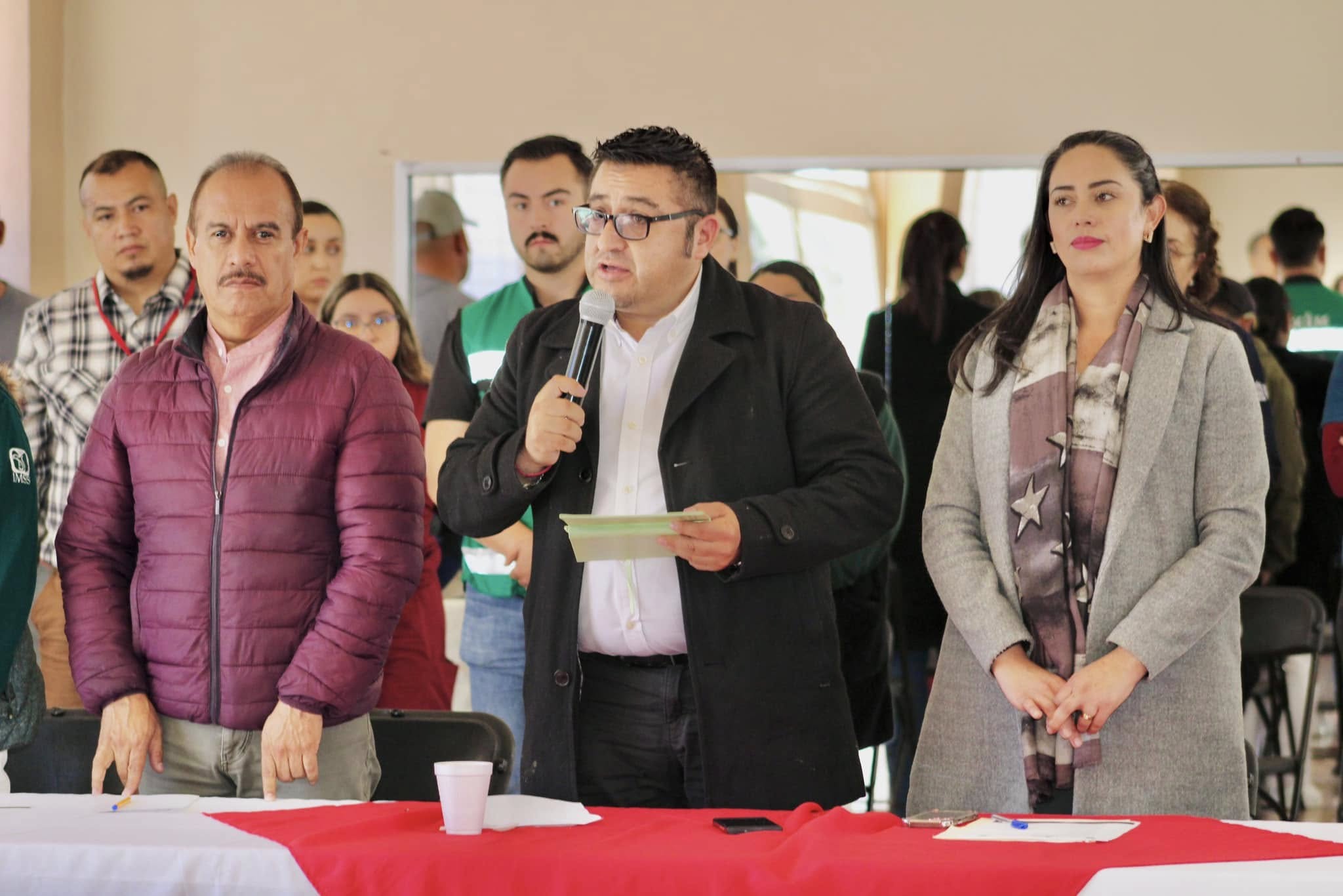 Instalan el Comité Municipal de Salud en Monte Escobedo