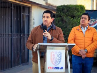Inicia pavimentación en la colonia Lienzo Charro de Fresnillo