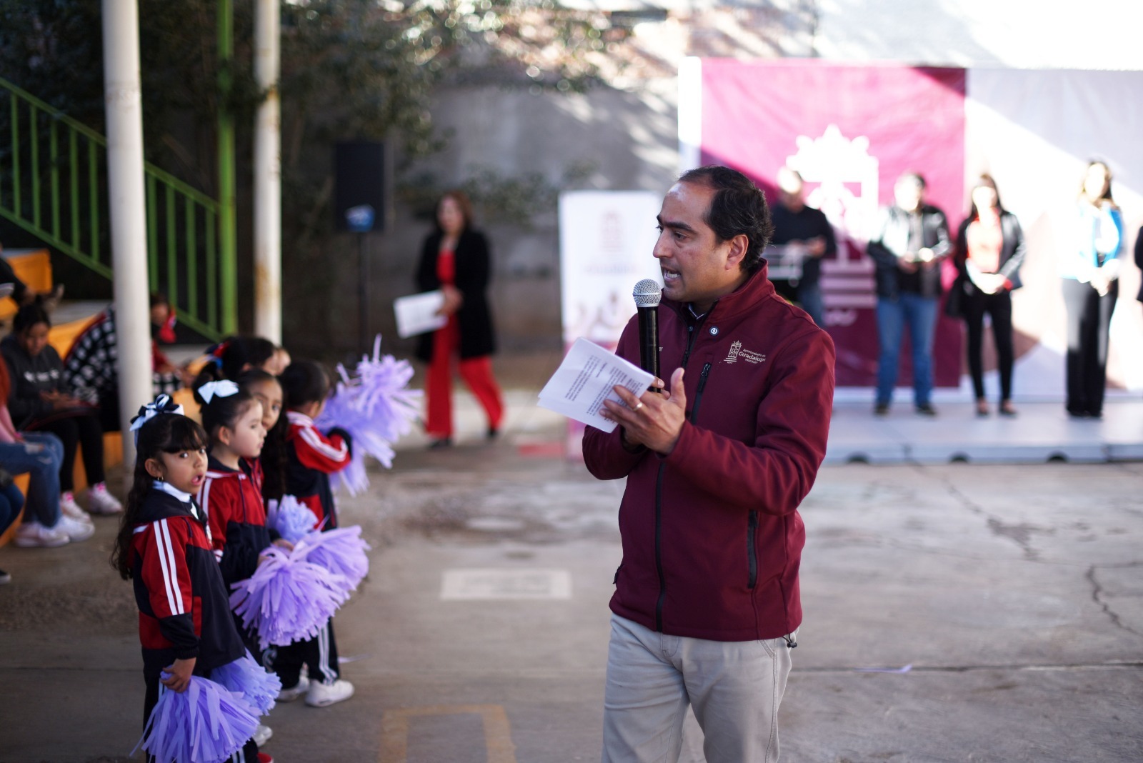 Tiene el jardín de niños Jya Su, aula de usos múltiples