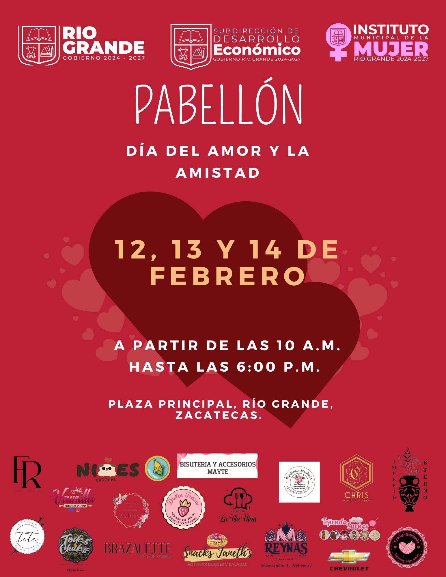 Promueven economía local de Río Grande con un pabellón comercial