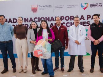Inicia en Guadalupe la Jornada Nacional por la Paz y contra las Adicciones