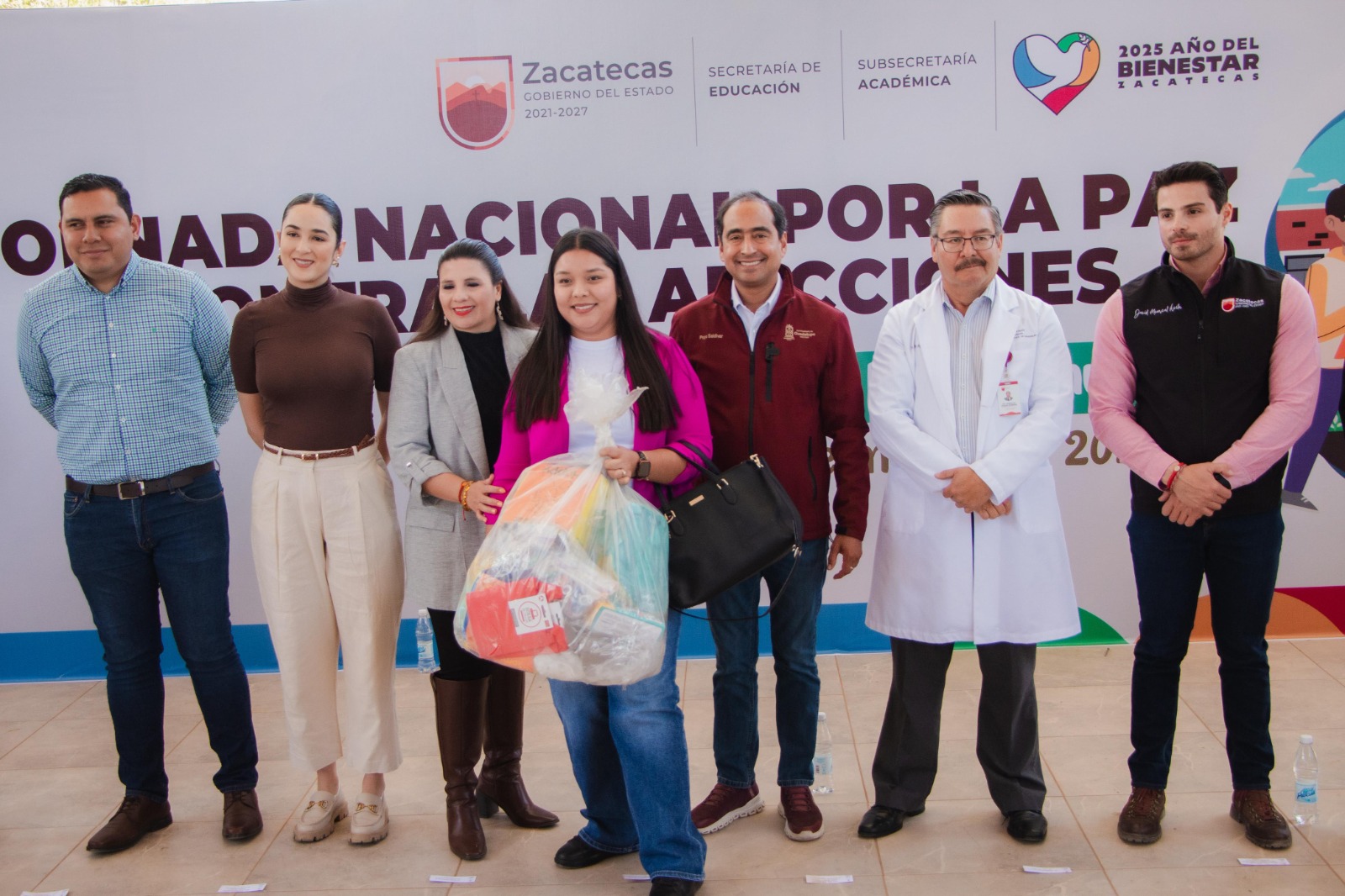 Inicia en Guadalupe la Jornada Nacional por la Paz y contra las Adicciones