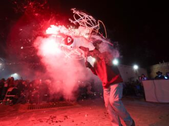 Corona Varela a la reina de las fiestas patronales de El Maguey