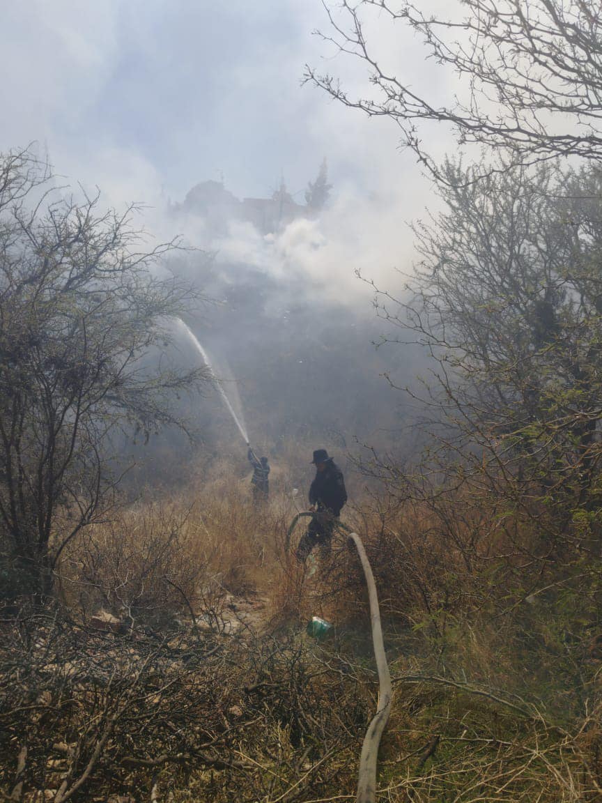 Incendios afectan a Sain Alto