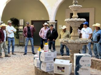 Buscan en Sain Alto mantener sanos los hatos ganaderos