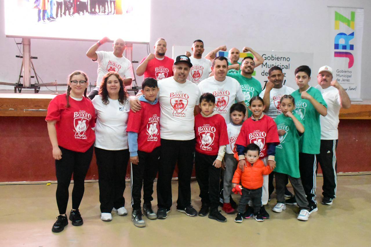 Participa Jerez en la Clase Nacional de Boxeo 2025