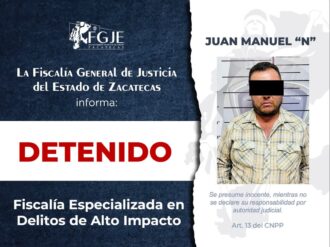 Detienen a extorsionador de campesinos