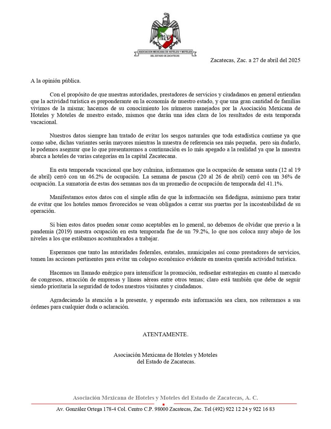 Apenas sobreviven hoteleros y restauranteros entre crisis y pérdidas 