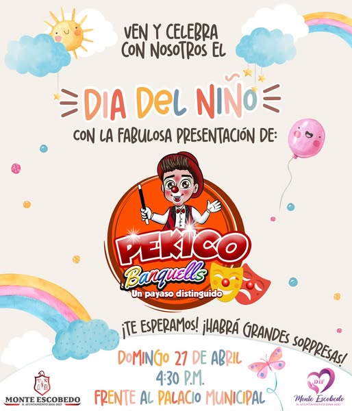 Festejará Monte Escobedo a los niños en su día
