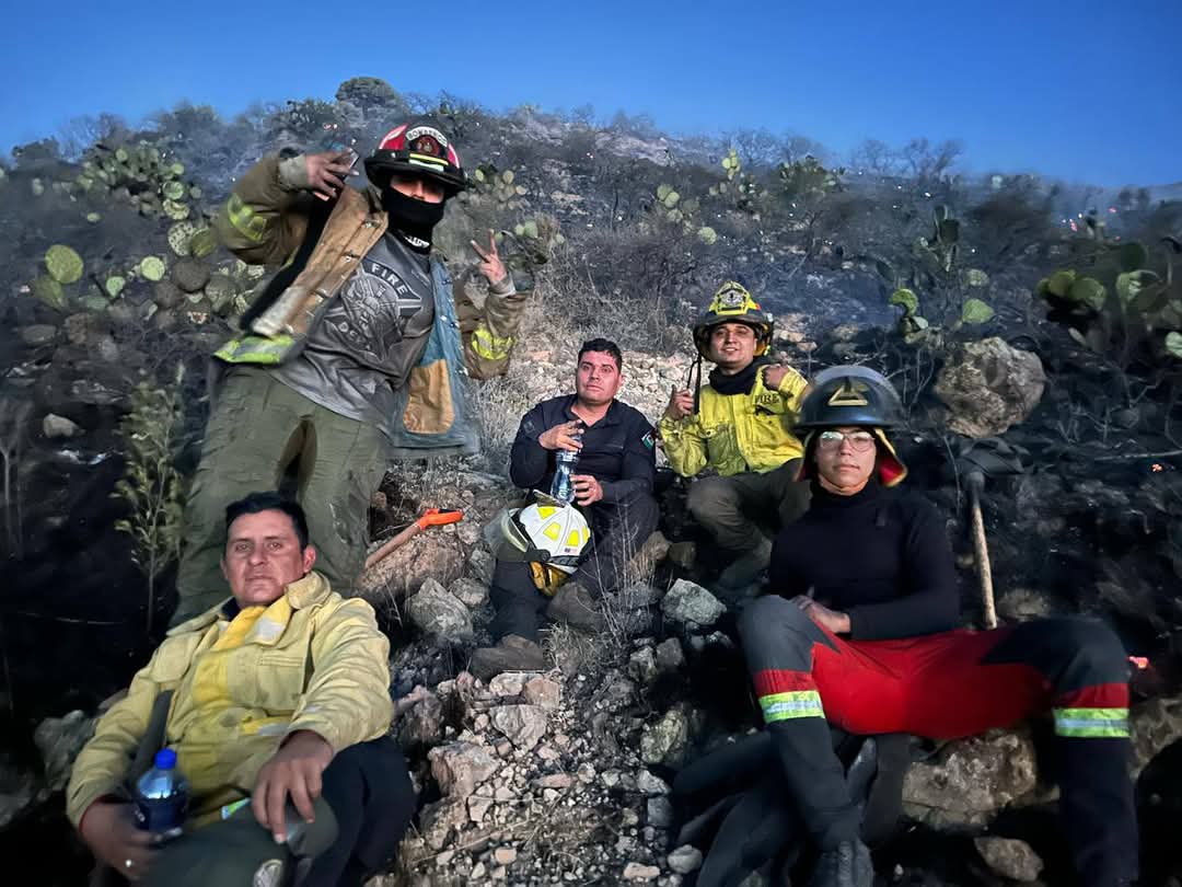 Sofocan incendio en Cieneguillas