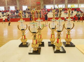 Conviven estudiantes de telesecundaria de Sain Alto en Encuentro Deportivo