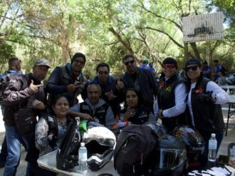 Conviven motociclistas en rodada por Sain Alto