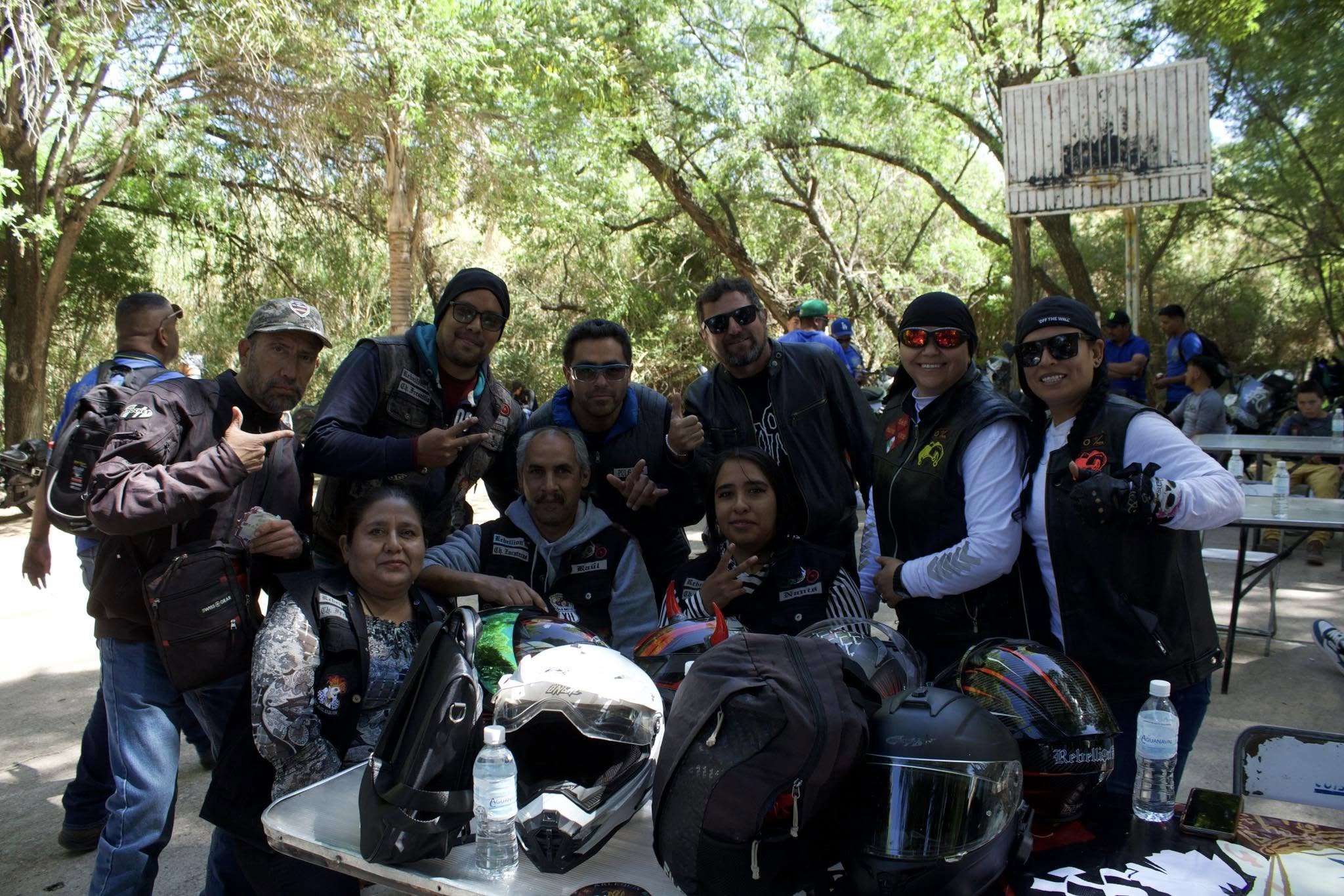 Conviven motociclistas en rodada por Sain Alto