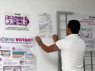 Candidatos con antecedentes criminales participarán en la primera elección del Poder Judicial