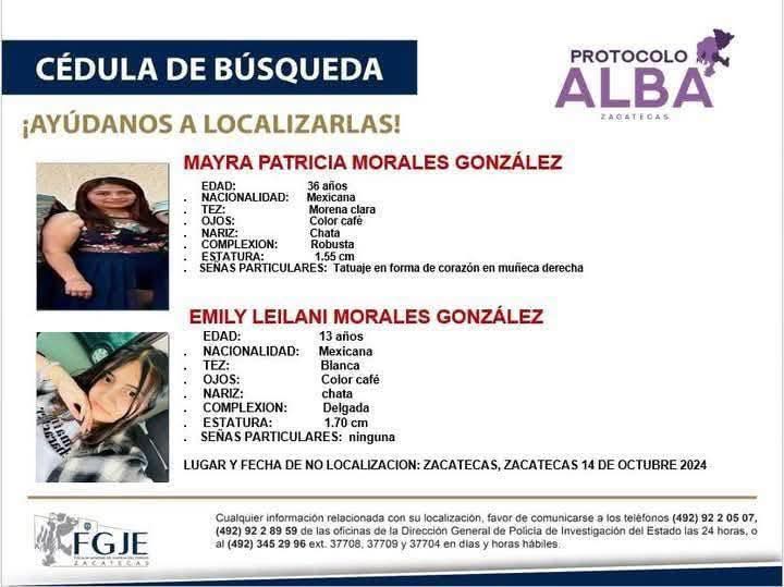 Mayra y su hija Emily ya están juntas; probable responsable en la cárcel 