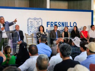 Firman convenio SUTSEMOP y Fresnillo