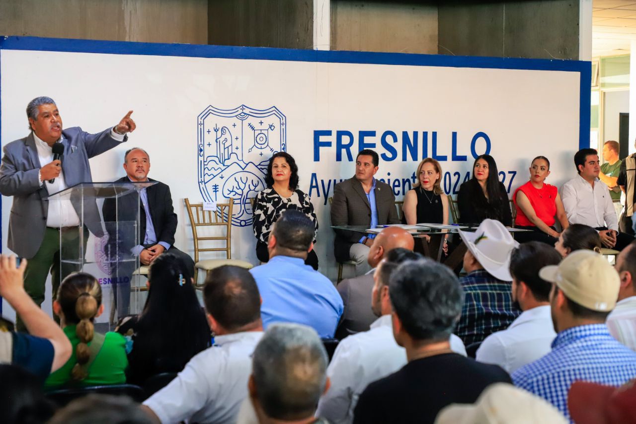 Firman convenio SUTSEMOP y Fresnillo