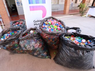 Reúnen más de media tonelada de tapitas en Jerez 