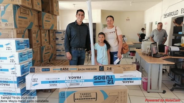 Apoyan a la economía familiar en Nieves 