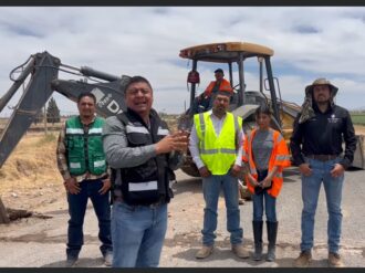 Inicia mejora de carretera a Chupaderos