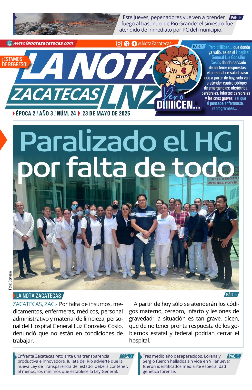 Nuestra edición digital