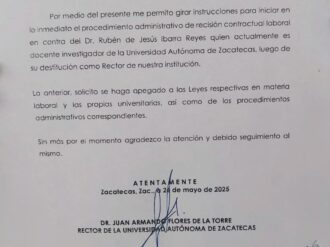 Se levanta el paro en la UAZ