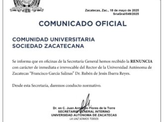 Renuncia el rector