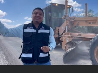Mejoran el camino a Nueva Pastoría y Nuevo Rucio