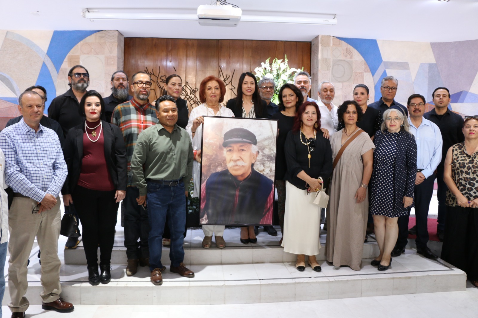 Rinden homenaje luctuoso al artista Ismael Guardado