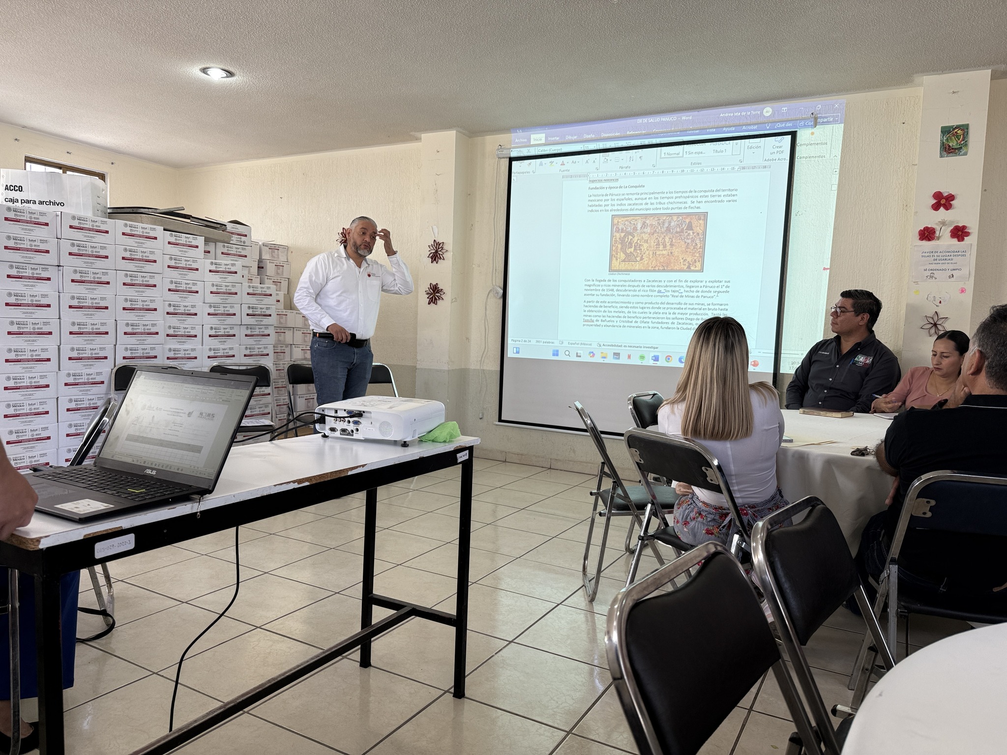 Analizan problemáticas sanitarias de Pánuco 